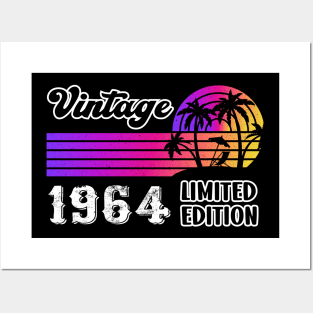 Vintage since 1964 Limited Edition Gift Posters and Art